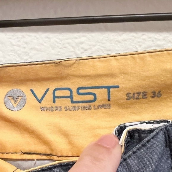 VAST Polka Dots Drawstring Swim Trunks Size 36 - Picture 10 of 11